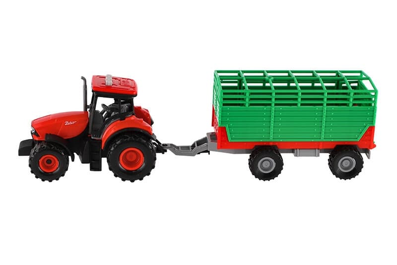 Traktor Zetor s vlekem na setrvačník se světlem a zvukem