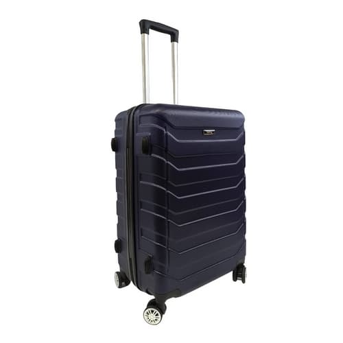 Bavy Cestovní kufr skořepinový 24" Ribs Navy