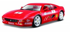 Bburago 1:24 Ferrari Racing F355 Challenge Piros