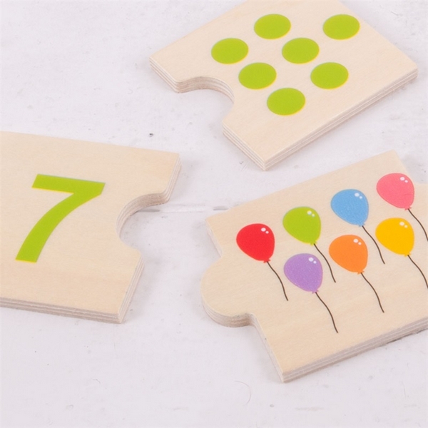 Bigjigs Toys Puzzle educativo para contar