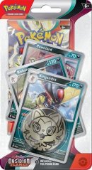 Pokémon TCG: SV03 Llamas de Obsidiana - Blíster Checklane Premium