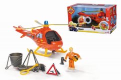 Tűzoltó Sam helikopter figurával