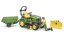 Bruder 62104 BWORLD Zahradní traktor John Deere X949 s figurkou