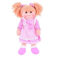 Bigjigs Toys Lalka z tkaniny Anna 34 cm