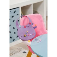 BABY bavetă de naștere cu decorațiuni cu clipsare TV