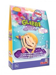 Glibbi Glitter Slime lila csillámos nyálka, DP10