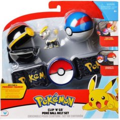 Pokémon Clip 'N'Go Poké Ball con cinturón