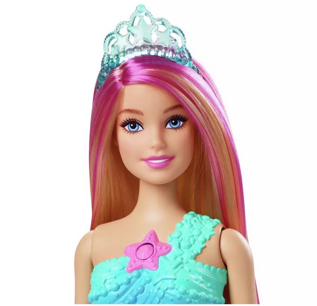 Barbie Dreamtopia blikající mořská panna blondýnka