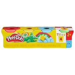 HASBRO - Play-Doh 4 db tégely 4 x 85 g
