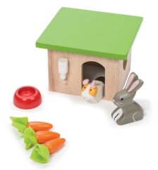 Le Toy Van Set Lapin et cochons d'Inde