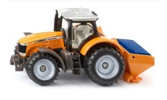 SIKU Blister 1563 - Massey Ferguson se sypačem soli