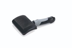 Beeztees Samočisticí kartáč pro psy velký Černá/šedá 19x10,5x5cm