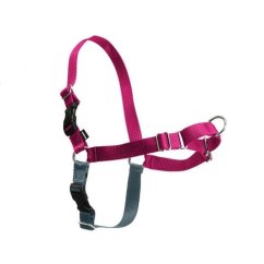 PetSafe® Postroj EasyWalk malinový L