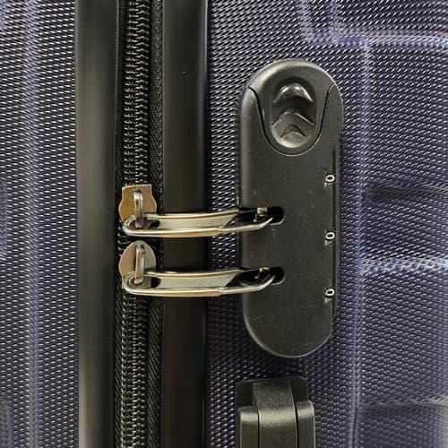 Bavy Cestovní kufr skořepinový 24" Ribs Navy