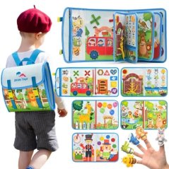 2Kids Toys Senzorická busy kniha Batoh
