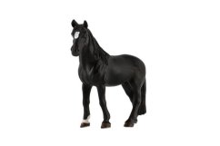 Cheval domestique corbeau zooted plastique 13cm dans sac