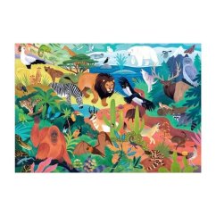 Mudpuppy Állatok a világból Puzzle100 darabos