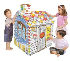 Kreativní papírový domeček