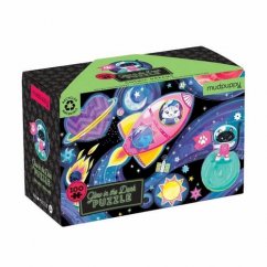 Mudpuppy Puzzle Space Dreams - brillan en la oscuridad 100 piezas