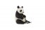 Panda grand zoo en plastique 8cm