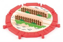 Woody Coaster Accessories - Plato giratorio grande, madera/plástico