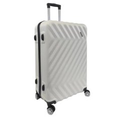 Bavy Cestovní kufr skořepinový 28" Waves White