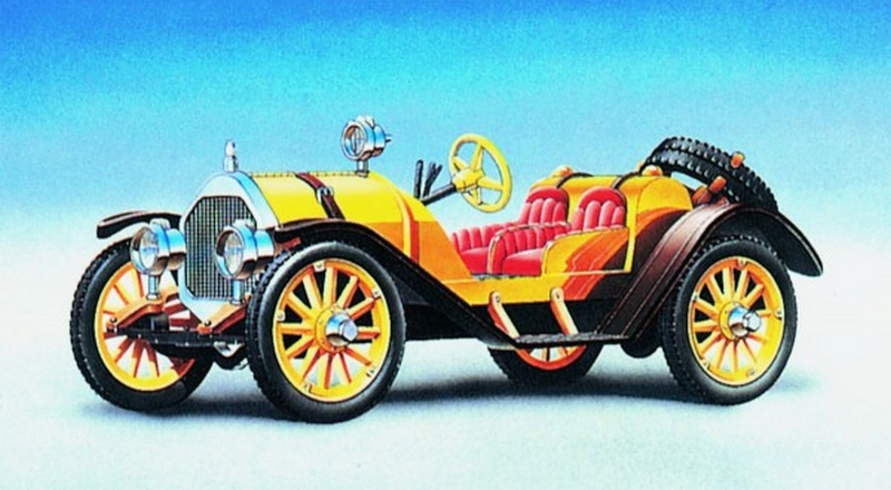 Modèle Mercer Raceabout 1912 1:32