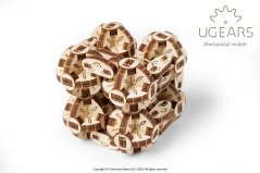 Ugears Cubo meccanico di legno 3D Flexi