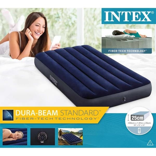Intex 64757 Nafukovacia posteľ Standard Twin 99x191cm