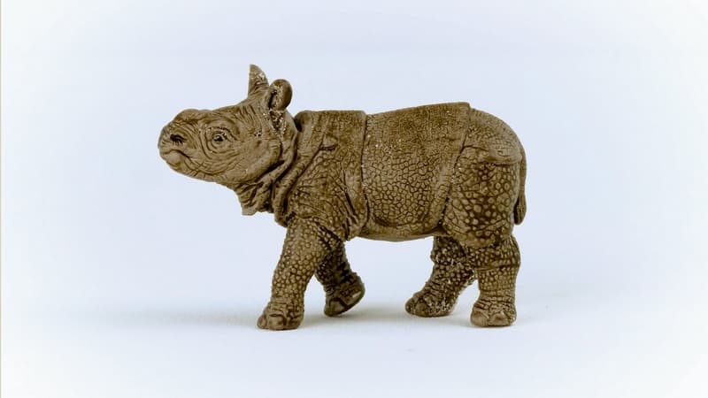 Schleich 14860 Mládě nosorožce indického