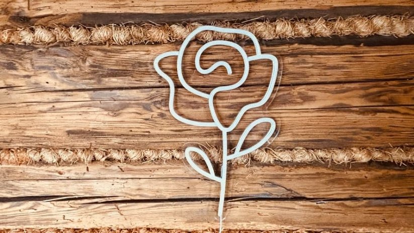 2Kids Toys LED NEON LIGHT lampička Růže