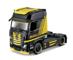 Maisto - Custom Rigs-Mercedes-Benz Actros 1851, noir et jaune, 1:64
