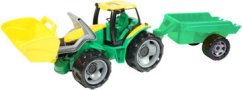 Tracteur Lena 2123 avec godet et remorque