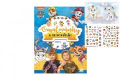 Színezőkönyv tetoválásokkal A4 Mancsőrjárat/Paw Patrol táskában
