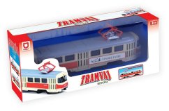 TRAM RÉTRO EN MÉTAL TATRAS DE 16 CM DE HAUT