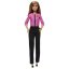 Barbie Lídryně budoucnosti hnědovláska v kalhotovém kostýmku