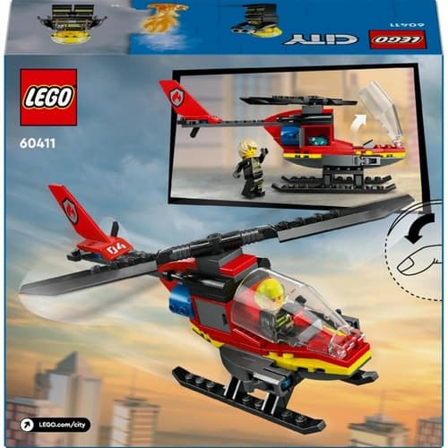 LEGO® City (60411) Tűzoltó mentőhelikopter
