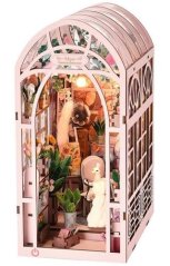 2Kids Toys 3D skládačka Zarážka na knihy Miniatura domečku Skleník umělkyně