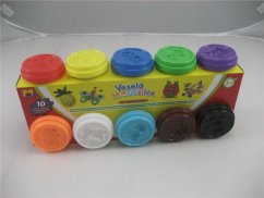 Gyerekjátékok Modelina 10 x 50g, különböző színekben