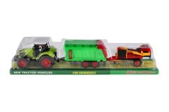 Traktor vontatóval és lánctalppal 56cm lendkerékkel
