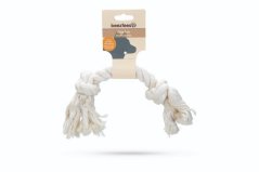Beeztees Hračka pro psy Flossy lano bílé 32cm