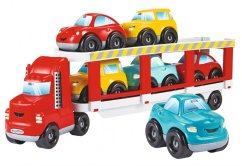 Ecoiffier Abrick Transportor + 6 mașini