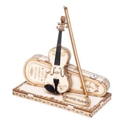 RoboTime 3D fa puzzle – Viola (brácsa), 62 db