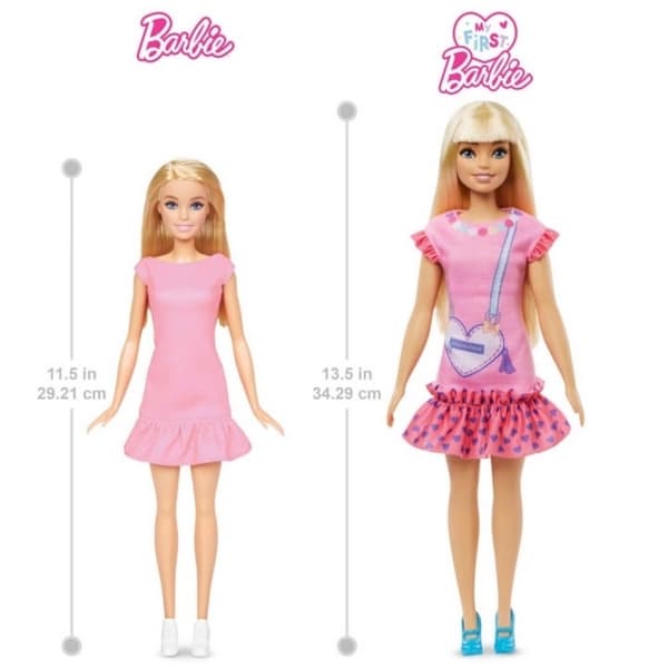 Barbie Ma première poupée Barbie - blonde avec un chaton HLL19 TV