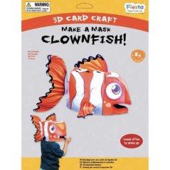 Zestaw kreatywnych masek klauna 3D Fiesta Crafts