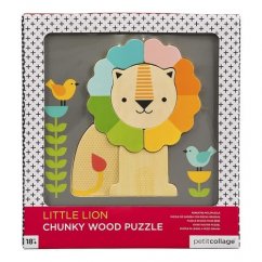 Puzzle in legno Petit Collage Lion