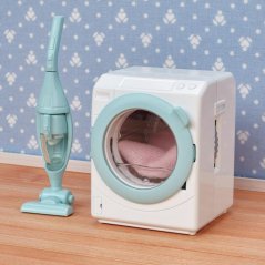 Sylvanian Families - Meubles - Machine à laver et aspirateur automatiques