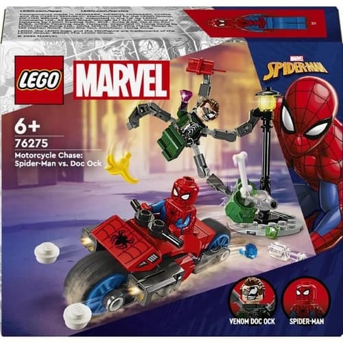 LEGO® Marvel (76275) Inseguimento in moto: Spider-Man contro Doc Ock