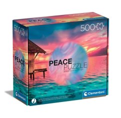 Puzzle 500 dielikov Mier - Žiť prítomnosť
