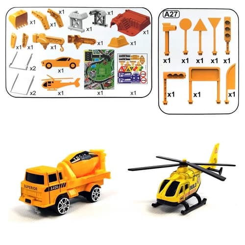 Parkovací set stavba